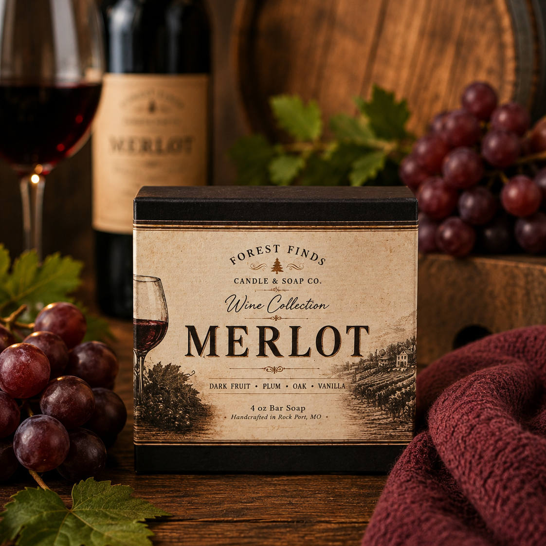 Merlot Soap