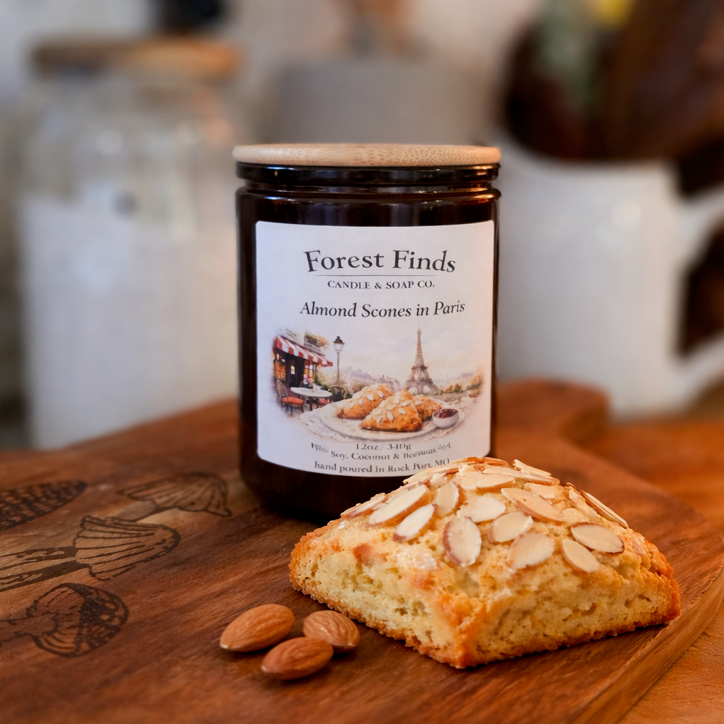 Almond Scones in Paris