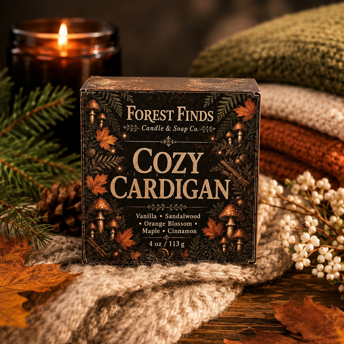 Cozy Cardigan Soap